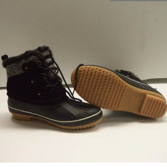 Khombu Lola Thermolite Cold Rated Winter Boots Size 8 - Picture 2 of 4